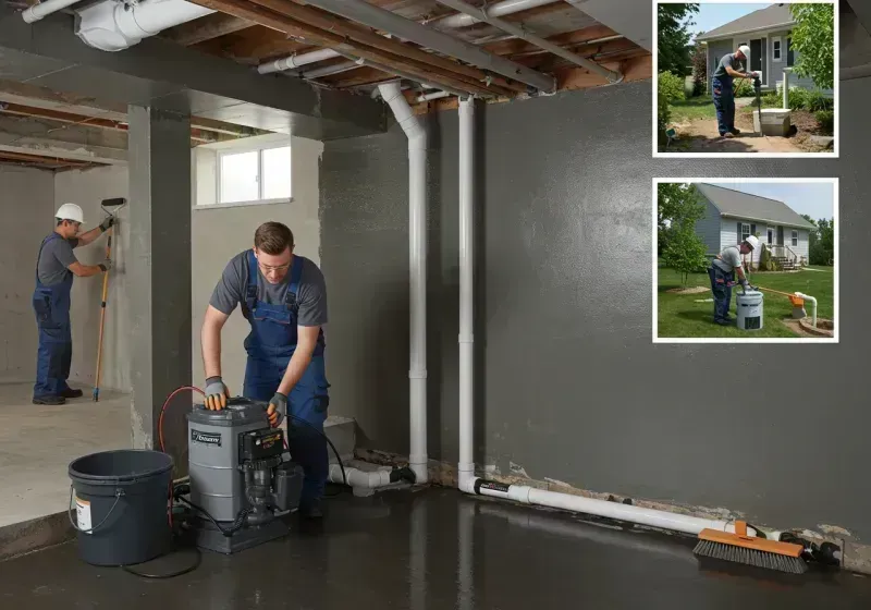 Basement Waterproofing and Flood Prevention process in Jackson County, IN